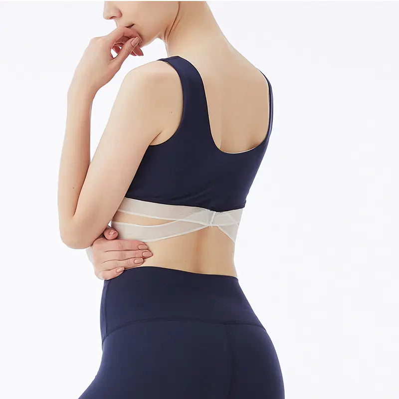 Women's High-Waisted Yoga Set with Sports Bra & Leggings