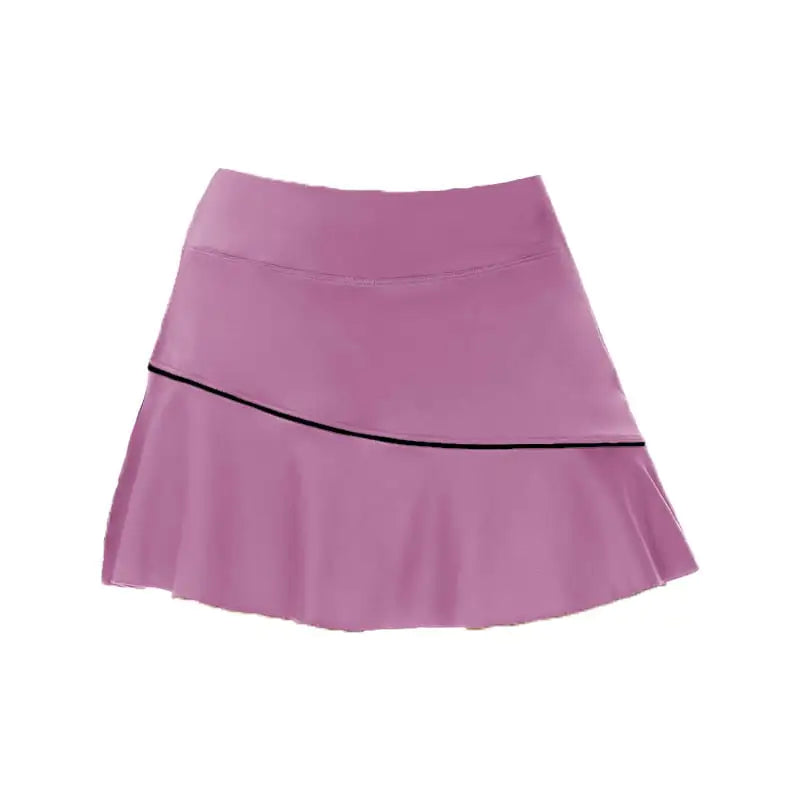 Anti-Glare Tennis Pants Fitness Skirt for Women