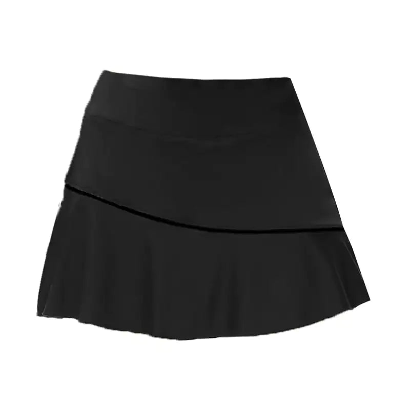 Anti-Glare Tennis Pants Fitness Skirt for Women