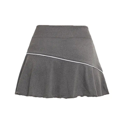 Anti-Glare Tennis Pants Fitness Skirt for Women