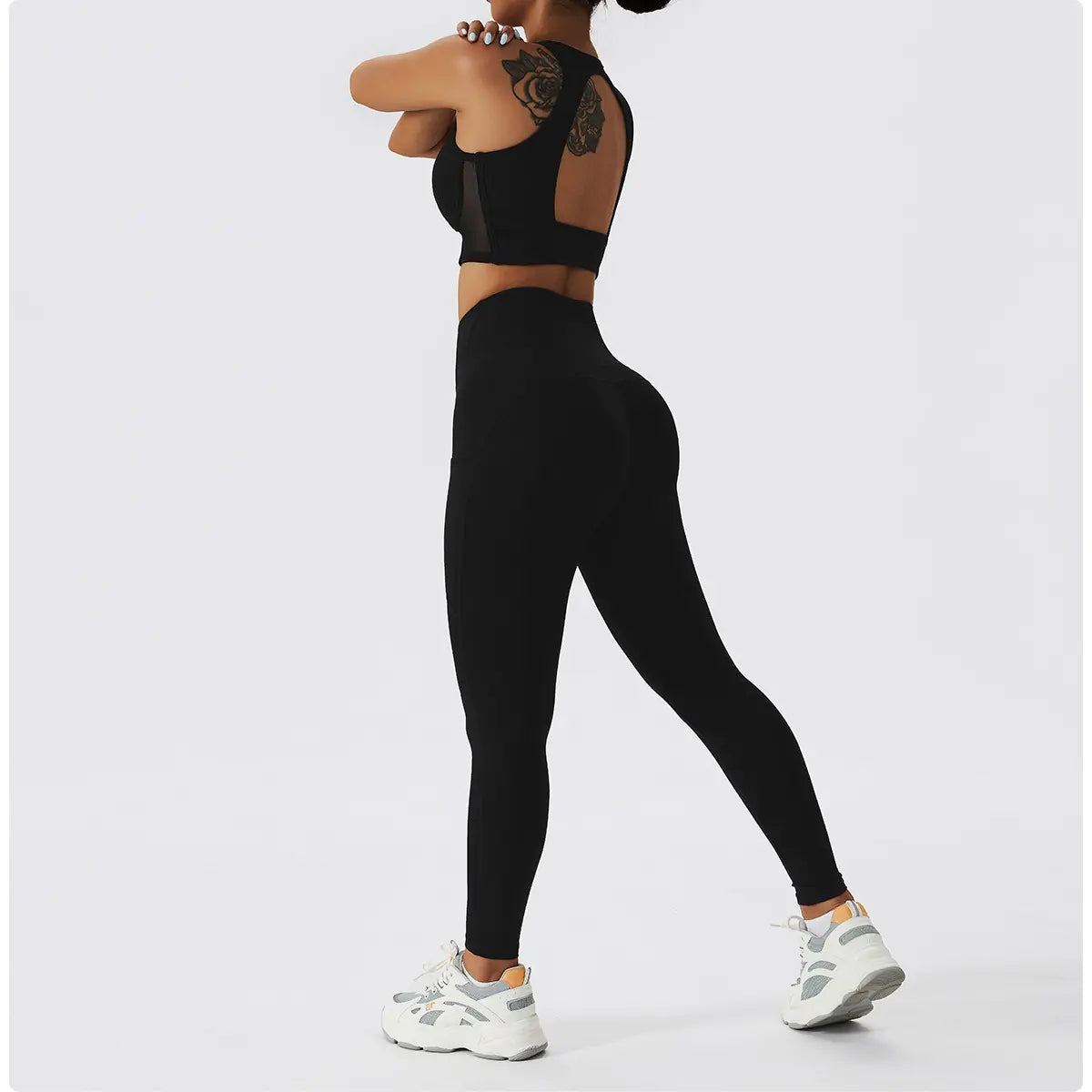 Women's Running Beauty Back Nude Fitness Clothing